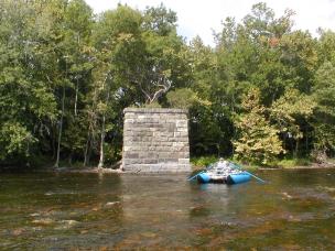 Our 16' catamaran is well suited to the Greenbrier River