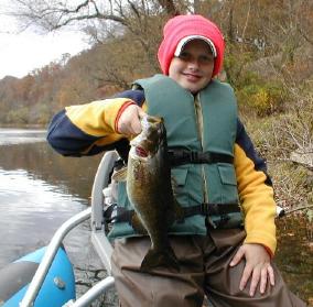 Fishermen (and women) of all ages can be successful angliers is our clean rivers and lakes